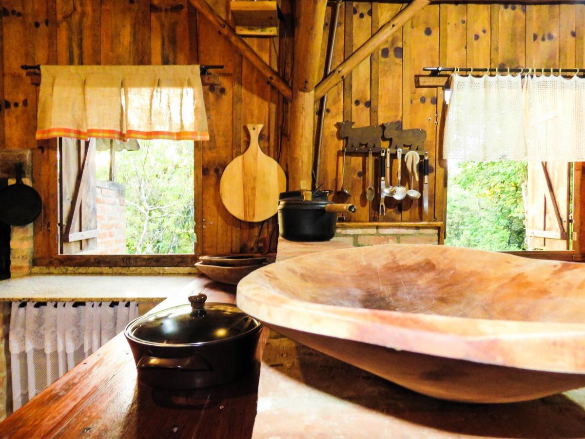Rancho Do Lucas - Cabana E Chale São Bento do Sul Eksteriør bilde